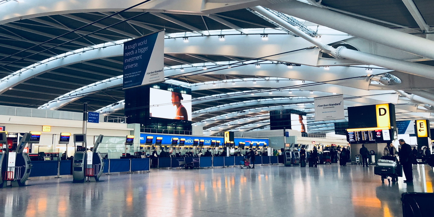 空港の背景画像