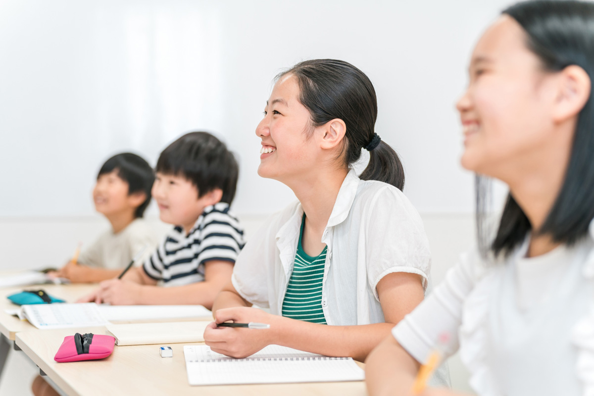 最大15名までの少人数制で置いていかれないの画像